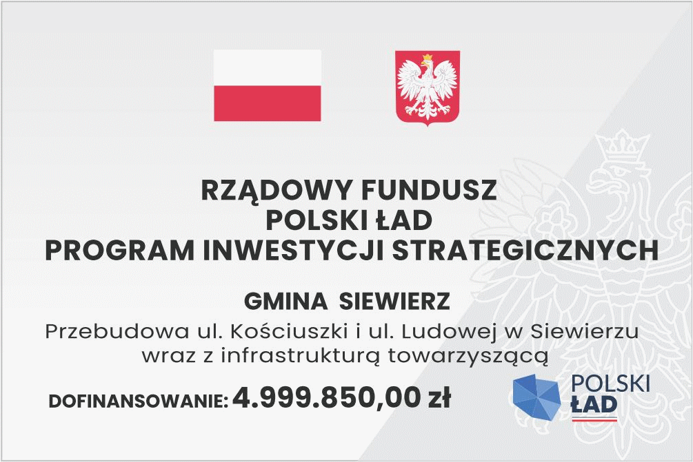 Tablica informacyjna o dofinansowaniu