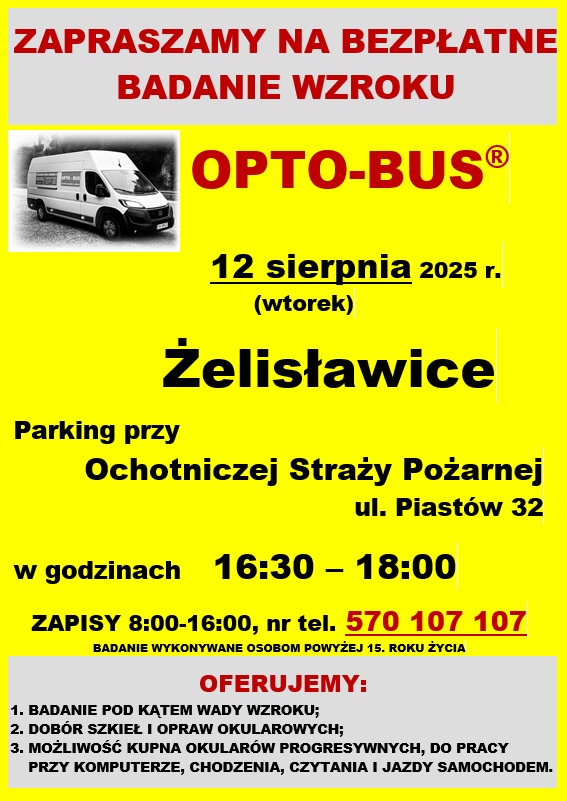 plakat - badanie wzroku